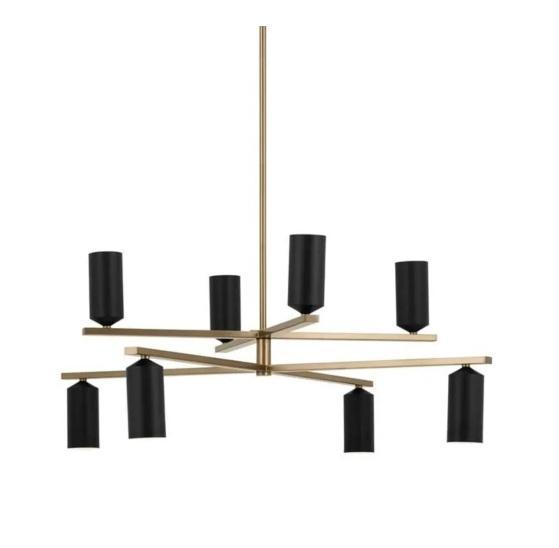 Kichler 52532CPZBK Chandelier - MSRP $739