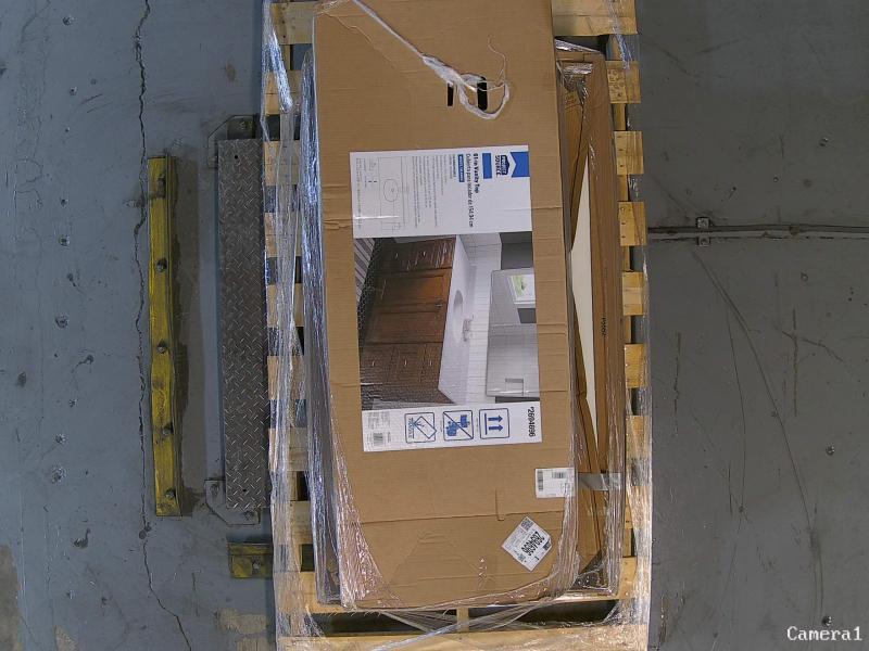 Style Selections Cauley 30" True White Single Sink Bathroom Vanity, Fanimation Slinger v2 72" Ceiling Fan - MSRP $2,129