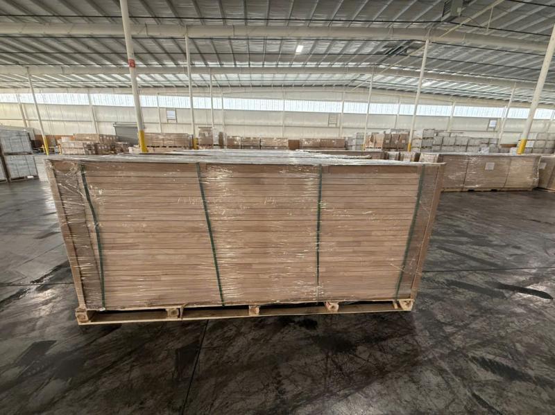 Unfinished Hevea Butcher Block Countertop 8ft x 25in x 1.5in  MSRP $20,250