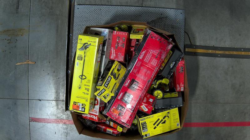 Tools & Hardware- Milwaukee M18 18-Volt Lithium-Ion Start Kit, RYOBI, Homelite, DEWALT, BLACK+DECKER -Est Retail $5,648