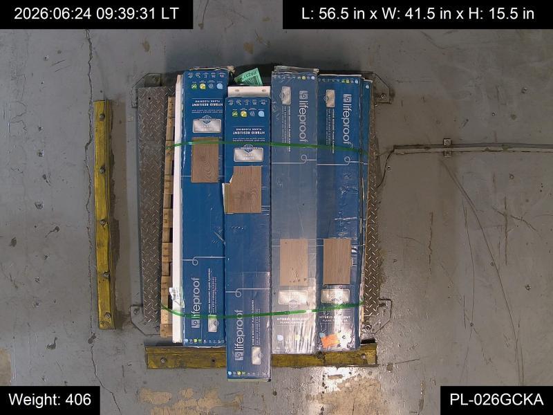 Pallet of Lifeproof Wilbur Cross Oak 7.6inWx50.6inL Waterproof Hybrid Resilient Floorings - Est Retail $892
