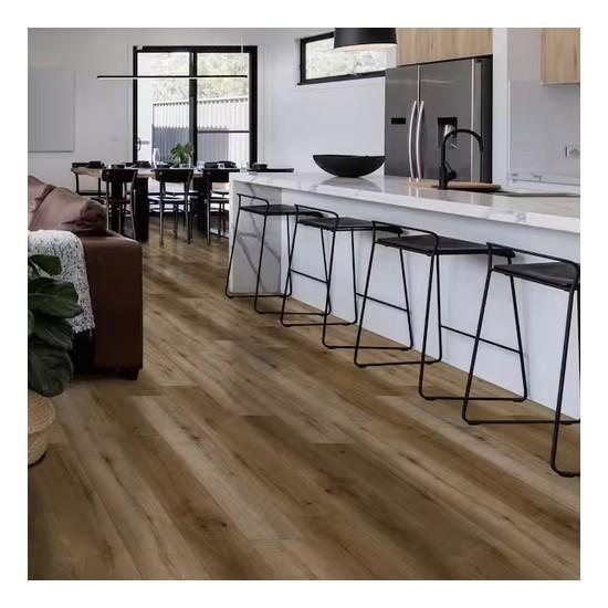 A&A Surfaces Breens Oak Click Lock Waterproof Luxury Vinyl Plank Flooring - Est Retail $813- 1plt