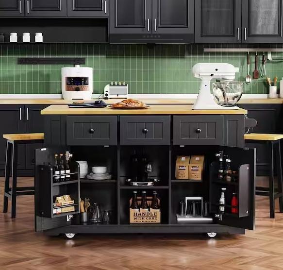 Home Decor - Staykiwi Kitchen Cart, Carnegy Avenue, Picket House Furnishings, LAOTIES, FUFU&GAGA - Est Retail $4,504