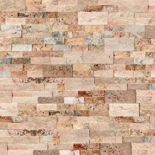 Flooring & Rugs - MSI Picasso Ledger Panel Natural Travertine Wall Tiles, Karl Home Fold Seats - Est Retail $898- 2plts