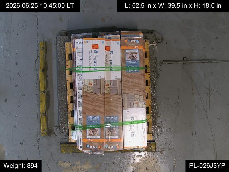 Pallet of Lifeproof Prospect Point Oak 22MILx8.98inWx48inL Click Lock Waterproof Plank Floorings - Est Retail $1,307
