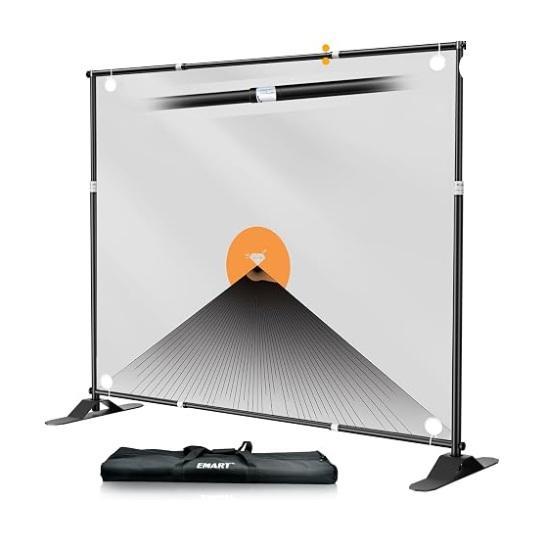 EMART 10x10ft Heavy Duty Banner Backdrop Stand Kit, Bedsure Super King Plus Comforter Sets, Shelf Rack - MSRP $1,174