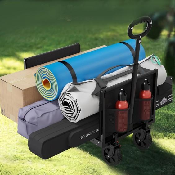 Yacona Foldable Wagon, HaloRest King Size Heated Blanket, Beckham Hotel Bed Pillows - MSRP $1,836