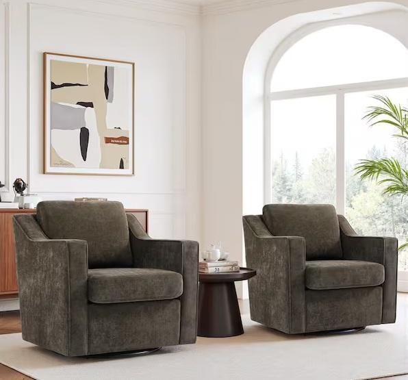 Seasonal- Uixe Barrel Chair Set 2, Coleman, CHRISTOPHER KNIGHT HOME, BYBLIGHT, Litton Lane, Fiskars - Est Retail $1,863