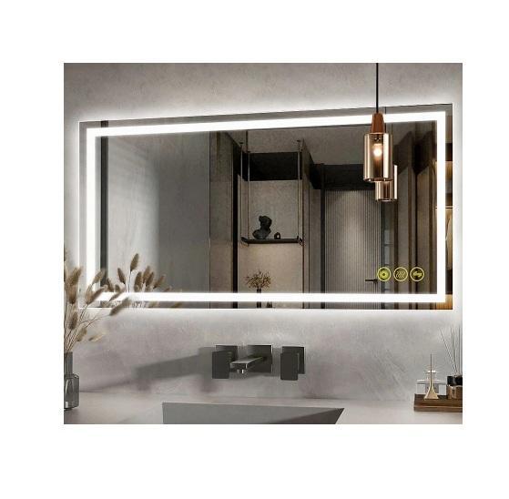 Brio Lighting ANE050 Frameless Bathroom Wall Mirror - MSRP $777