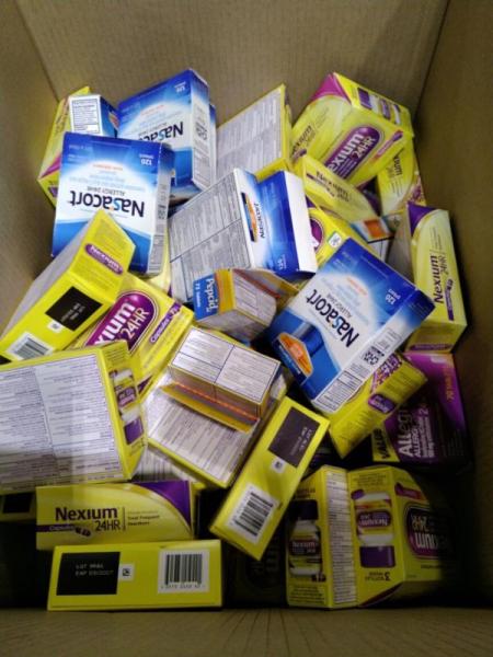 Health & Beauty- Nexium 24HR Capsules, Prilosec OTC Omeprazole, Pepcid AC Tablet - MSRP $1,474