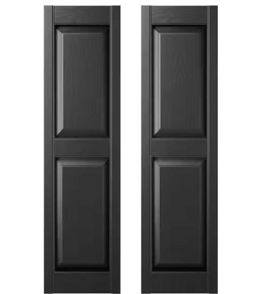 Doors & Windows - HDC, Builders Edge Raised Panel Vinyl Exterior Pair Shutters & More - Est Retail $1,944