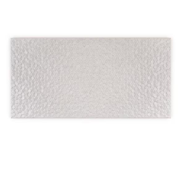 Pallet of Jeffrey Court Retreat White 10inx20in Glossy Textured Ceramic Wall Tiles - Est Retail $2,433
