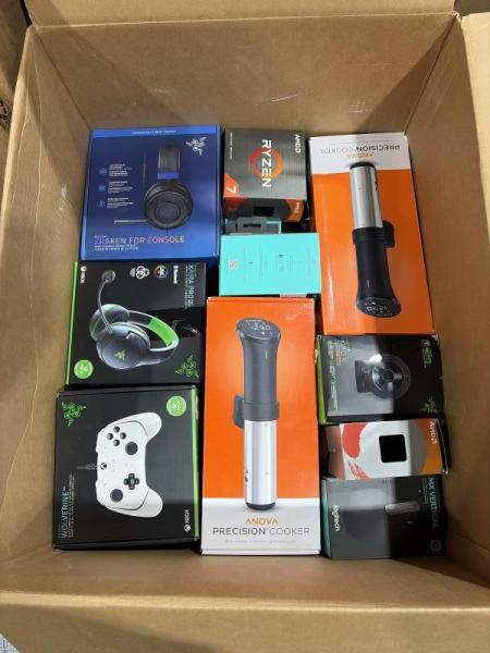 Box Of Mixed Electronics - Estimated MSRP $8,000