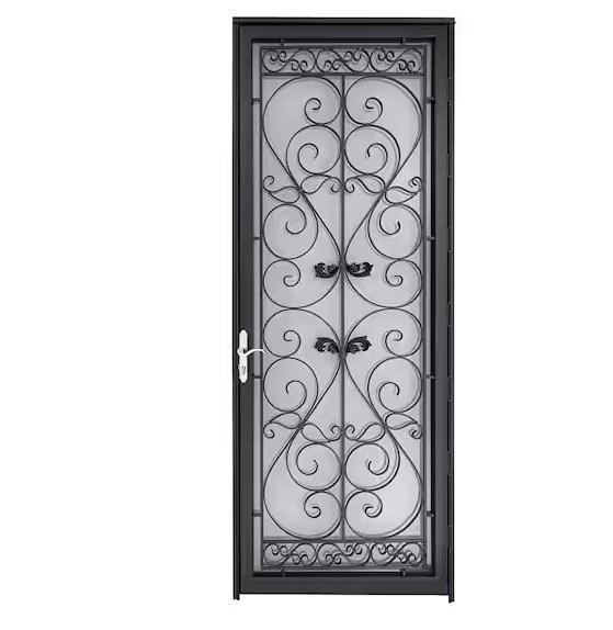 Doors & Windows - Grisham Wrought Iron/Metal Storm Security Door, Ekena Millwork, VEIKOUS, SKYSHALO - Est Retail $2,891