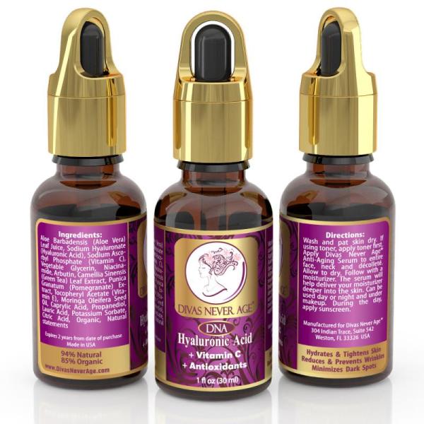 490 Divas Never Age® Hydrate 6-In-1 Hyaluronic Acid Serum MSRP $66,150