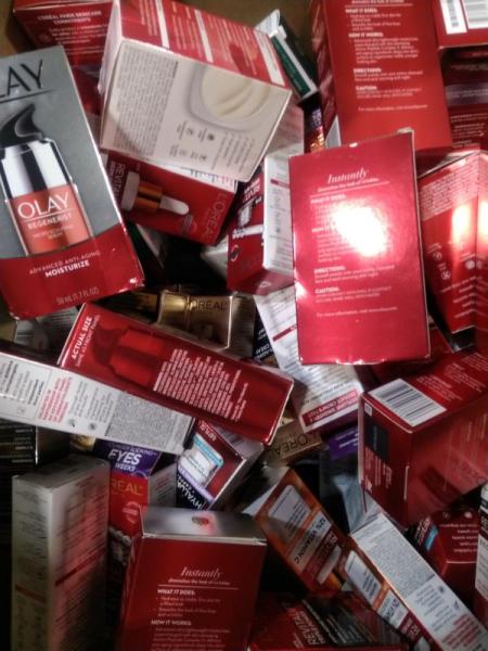 Cosmetics - L'Oreal Paris Revitalift, Olay Regenerist - MSRP $2,456