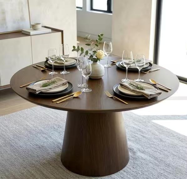 Home Decor - Glamour Home Pedestal Dining Table, BYBLIGHT, LACOO, Kate & Laurel, Carnegy Avenue - Est Retail $1,302