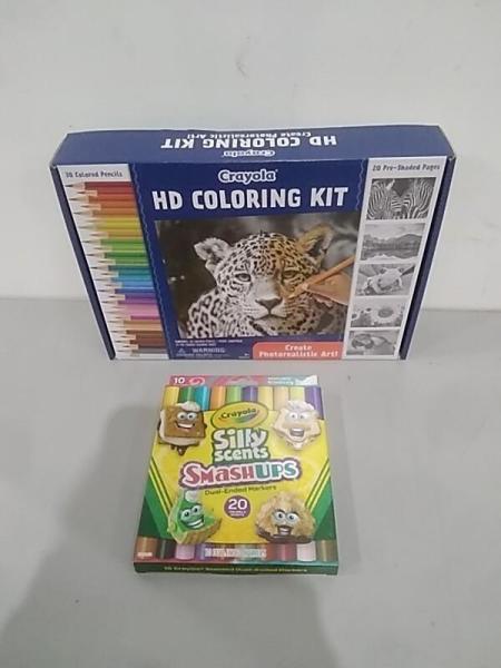 Toys - Crayola Washable Silly Scents, Marvel Spidey and His Amazing Friends - MSRP $5,552