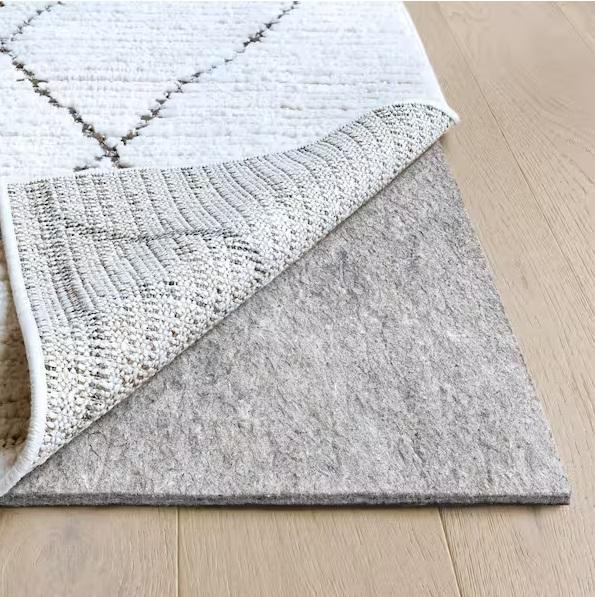 Flooring & Rugs - RUGPADUSA Non-Slip Thick Rug Pad, Beverly Rug, TrafficMaster, HDC, MSI, HDX - Est Retail $943- 2plts
