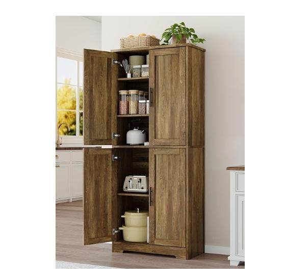 IDEALHOUSE Kitchen Pantry Cabinet, LawnMaster Electric Lawn Mower, VEVOR Electric Cotton Candy Machine - MSRP $1,268