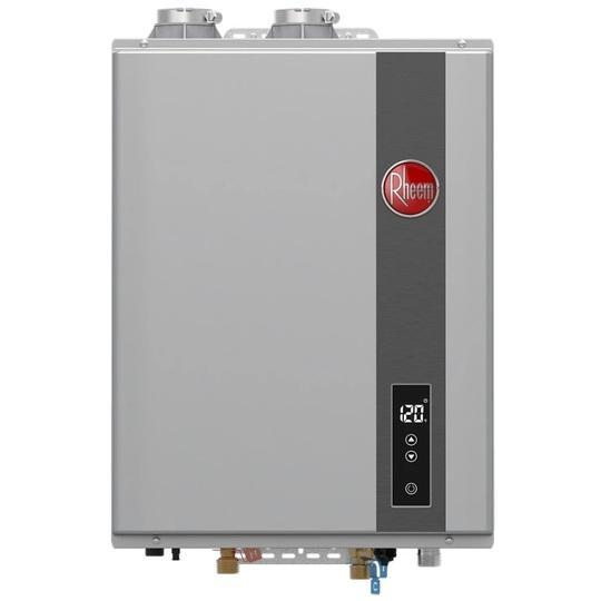 Fixtures - Rheem Tankless Water Heater, LG Window Air Conditioner, Bellevue LED Indoor Ceiling Fan - MSRP $5,473