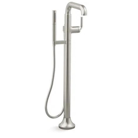 Kohler K-T27424-4-BN Floor Mounted Tub Filler Faucet - MSRP $1,964