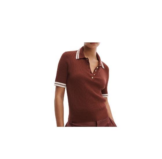 Apparel- Rag & Bone Laurie Tipped Short Sleeve Polo Sweater, Varley, BECCA, Madewell, Ramy Brook - Original MSRP $4,239