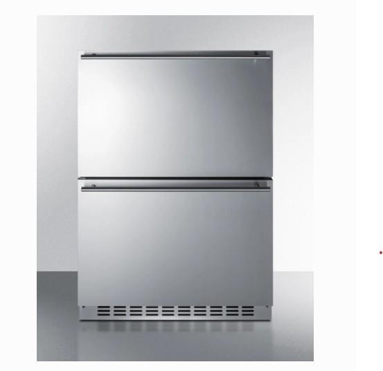 Summit Two Drawer UnderCounter Refrigerator/Freezer - MSRP $2,694