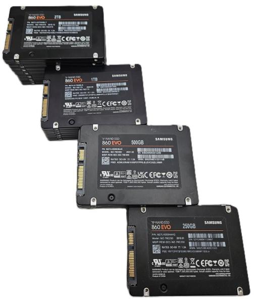 SAMSUNG 860 EVO & 860 PRO - 250GB,256GB,500GB,1TB,2TB 2.5" SATA SSDs