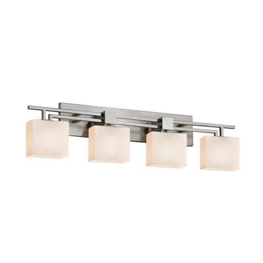 Justice Design Group FSN-8704-55-OPAL-NCKL Vanity Light - MSRP $398