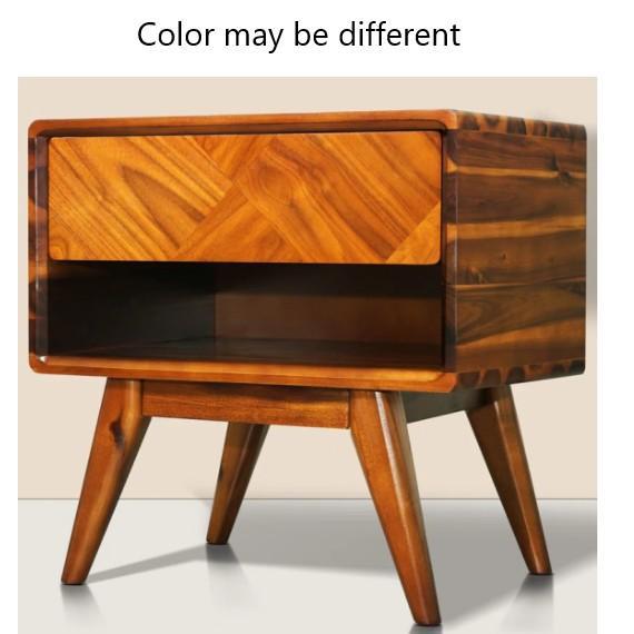 Furniture - Laden Acacia Wood End Table, Birmadevi Patio Dining Table, Gurrola Counter Stool - MSRP $2,594