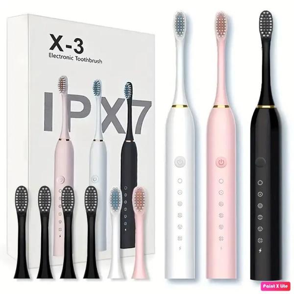 New 70set -USB Rechargeable Ultrasonic Electric Toothbrush Adults