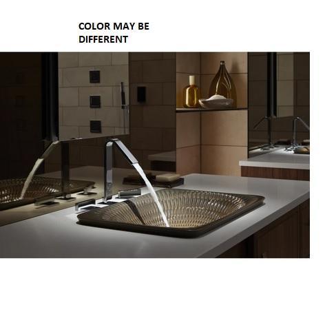 Kohler K-17916-RL-K8 Rectangular Bathroom Sink - MSRP $505