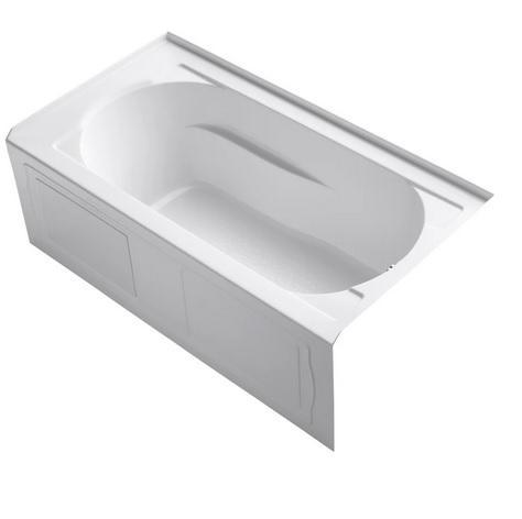 Kohler K-1184-RA-0 Alcove Soaking Bath Tub - MSRP $1,044