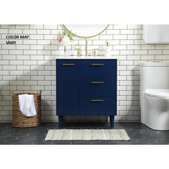 Elegant Lighting VF47030MTK Vanity Set - MSRP $790