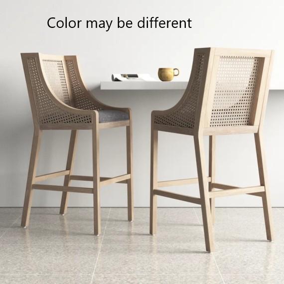 Furniture - Yaritza Solid Wood Barstool, Inbox Zero Office Chair, Sitaram Swivel Stool - MSRP $2,335