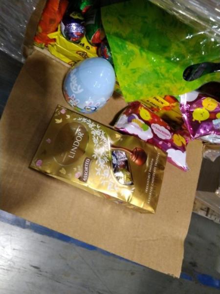 Grocery- Reese's Chocolate Easter Cane, Skittles Filled Easter Cane, CADBURY Easter Candy Egg - MSRP $9,584