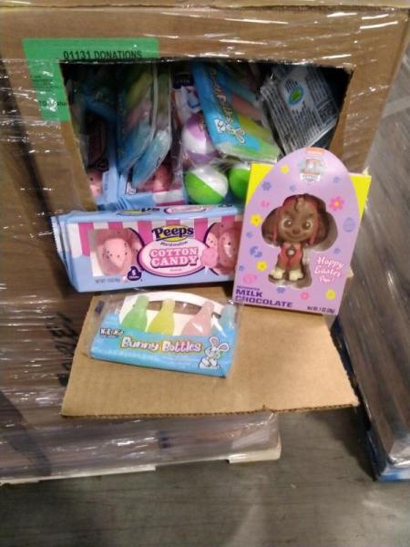 Grocery - REESE'S Milk Chocolate, Lindt Milk Chocolate Bunny, Bluey Candy Filled Eggs - MSRP $10,230