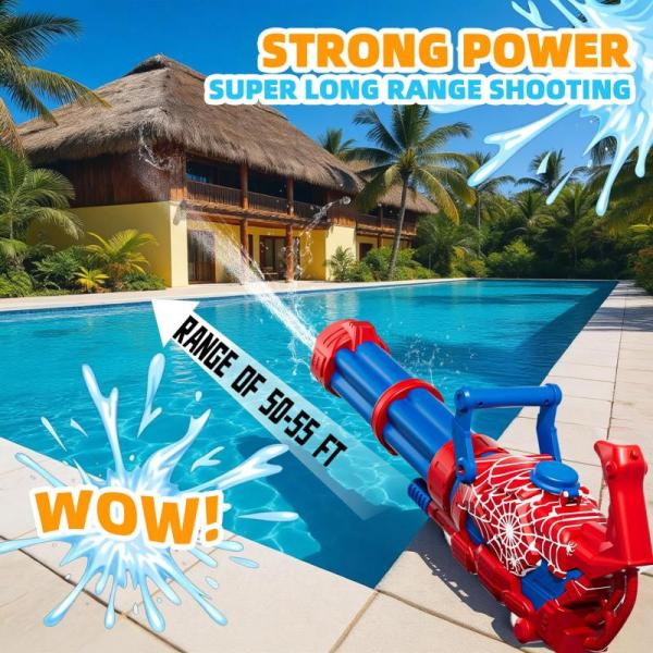 Toys - Woanzz Gatling Electric Water Gun, DigNew Backyard Golf Game - MSRP $3,396