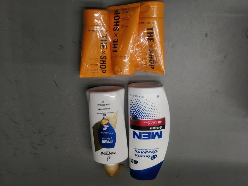 Health & Beauty- The Shop Beard Cream Leave-in Conditioner, Pantene Pro-V Repair Conditioner - MSRP $2,091