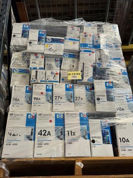 New Genuine OEM HP Toner Cartridges-98 Units
