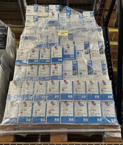 New Genuine OEM HP Toner Cartridges-115 Units