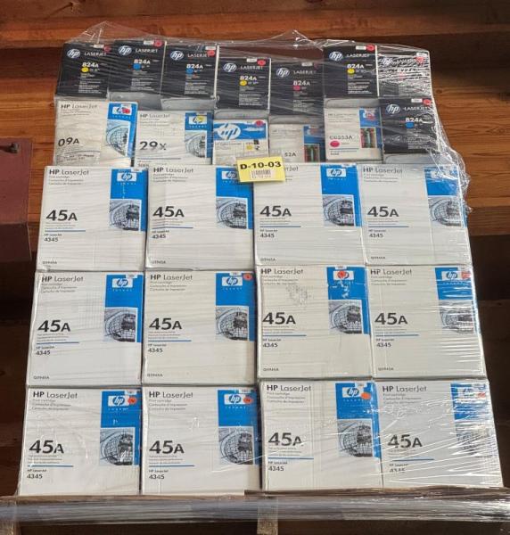 Genuine OEM HP Toners-47 Units