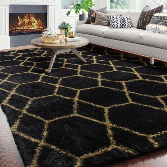 Onasar 8x10 Area Rug, LeWin Goose Down Comforter, Vosser Twin Air Mattress - MSRP $1,244