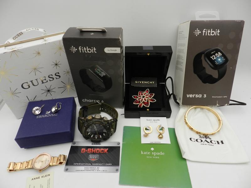 Major Department Jewelry Lot-Swarovski,Gshock,Kate Spade....