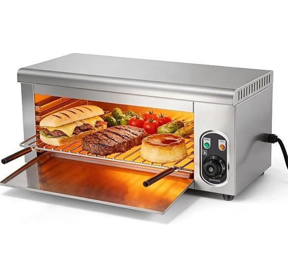 WQV Salamander Steak Broiler, Vevor Oscillating Wall Mount Fan, Soladder 3 Step Ladder - MSRP $1,724