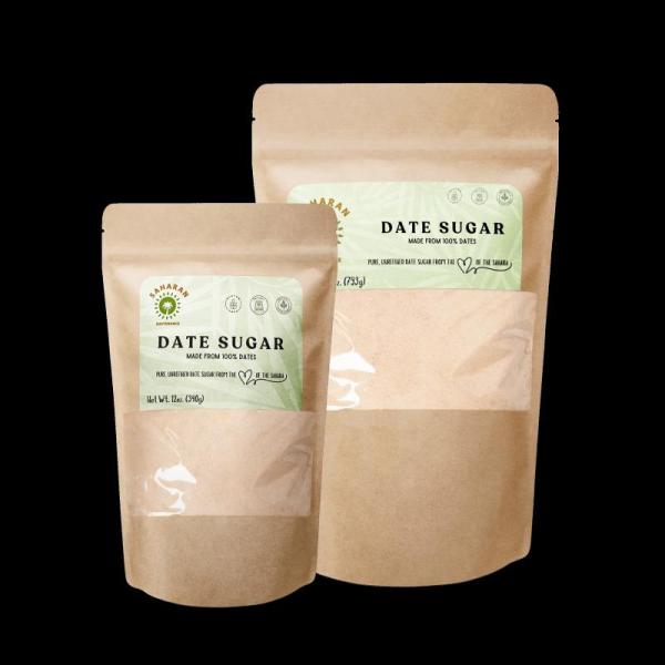 Bulk Lot of Date Sugar 2,304 Bags Total - 12 oz & 28 oz Bags - MSRP: $25,680