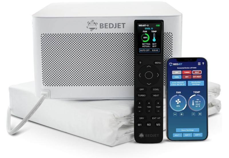 General Merchandise- Adamson B10 Navy Blue Bed Cooling System, SANSUI 32 Inch Curved - MSRP $1,966
