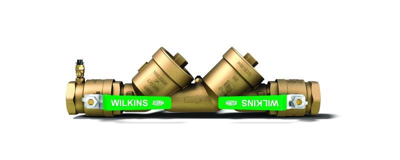 Zurn Wilkins Genuine 2" 950XLT2 Double Check Bronze Backflow Preventer - MSRP $2,382