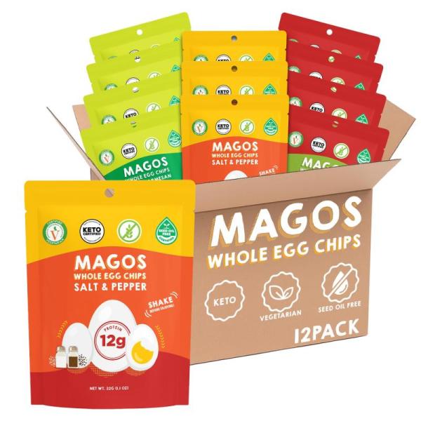 Grocery - Magos Egg Chips Variety Packs, Sweetifi Kataifi Shredded Fillo Dough, Fruidles Heart Gummies - MSRP $2,110